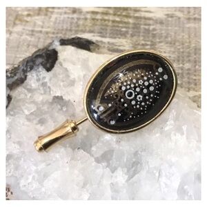 Retired WHITING & DAVIS Cabochon Stick Pin
